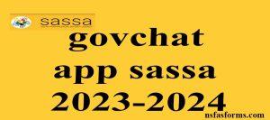 govchat app sassa 2023-2024