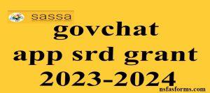 govchat app srd grant 2023-2024