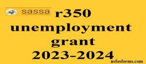 r350 unemployment grant 2023-2024