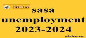 sasa unemployment 2023-2024