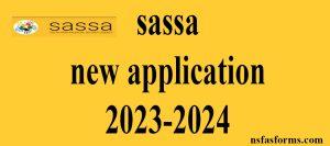 sassa new application 2023-2024