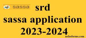srd sassa application 2023-2024