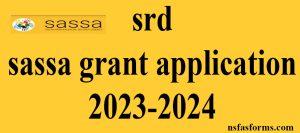 srd sassa grant application 2023-2024
