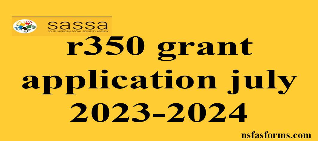 R350 Grant Application July 2023 2024 5230