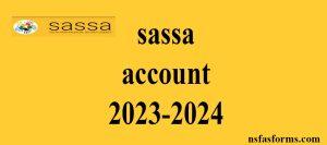 sassa account 2023-2024