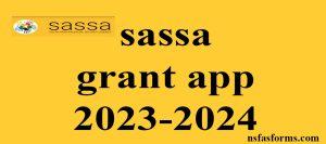 sassa grant app 2023-2024