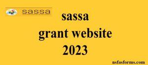 sassa grant website 2023