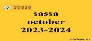 sassa october 2023-2024