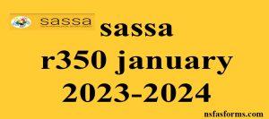 sassa r350 january 2023-2024