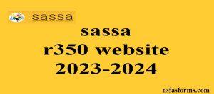 sassa r350 website 2023-2024