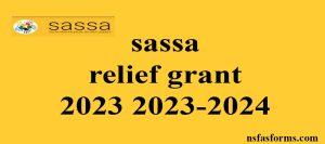 sassa relief grant 2023 2023-2024