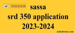 sassa srd 350 application 2023-2024