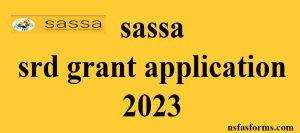 sassa srd grant application 2023