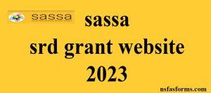 sassa srd grant website 2023