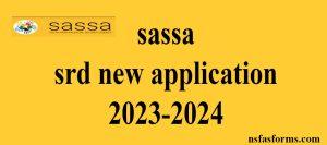 sassa srd new application 2023-2024