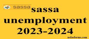 sassa unemployment 2023-2024