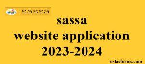 sassa website application 2023-2024