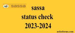 sassastatuscheck 2023-2024