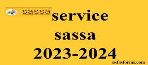 service sassa 2023-2024