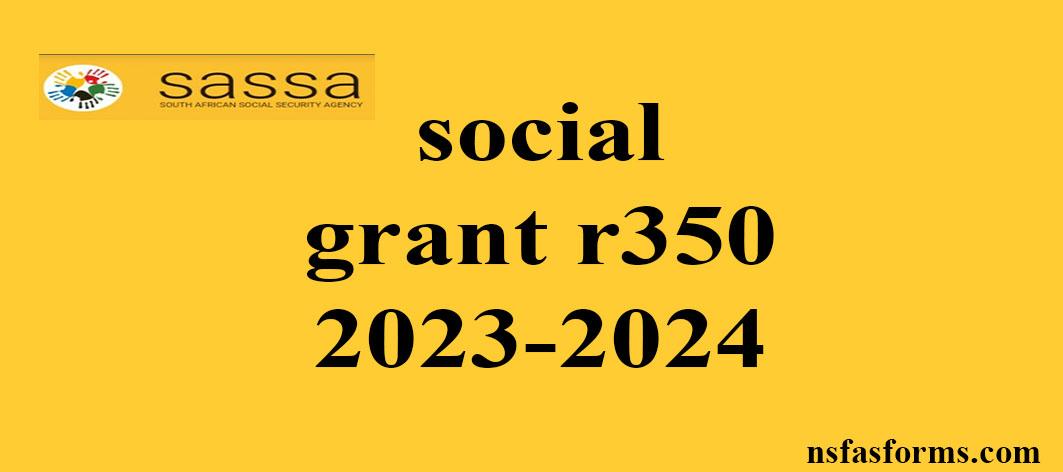 Social Grant R350 2023 2024   Social Grant R350 2023 2024 