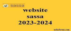 website sassa 2023-2024