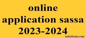 online application sassa 2023-2024