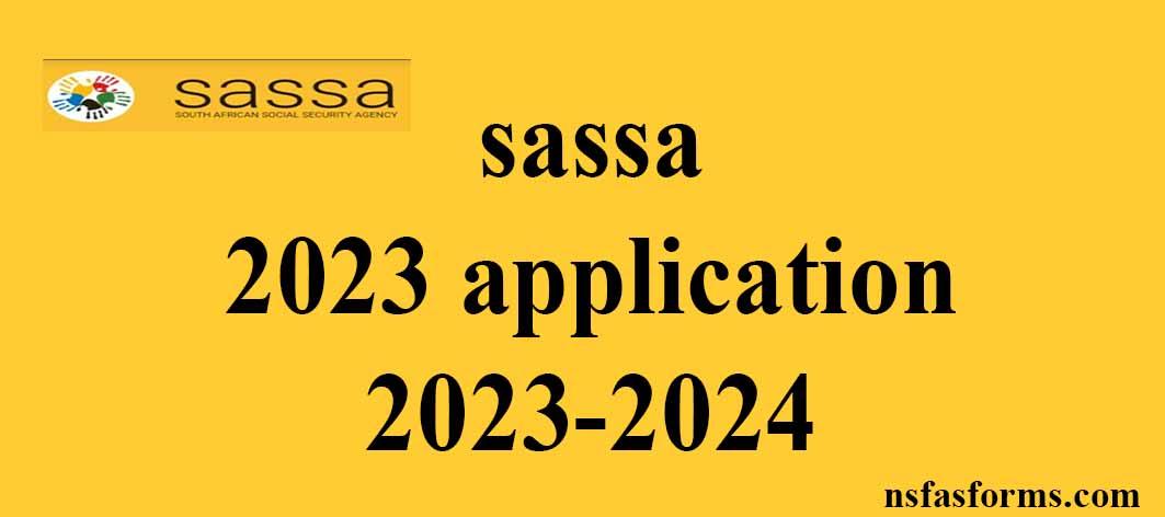 Sassa 2023 Application 2023 2024 6853