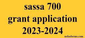 sassa 700 grant application 2023-2024