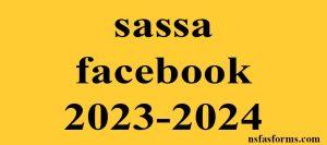 sassa facebook 2023-2024