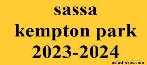 sassa kempton park 2023-2024