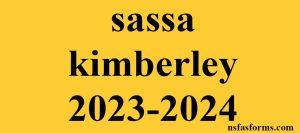 sassa kimberley 2023-2024
