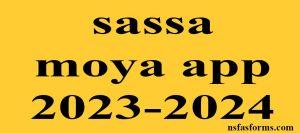 sassa moya app 2023-2024