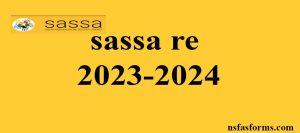 sassa re 2023-2024