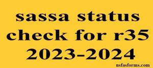 sassa status check for r350 2023-2024