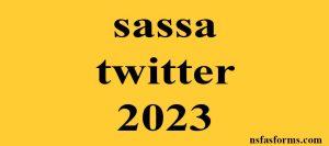 sassa twitter 2023