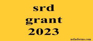 srd grant 2023