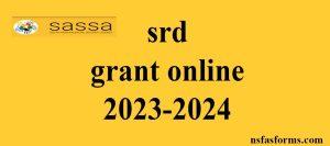 srd grant online 2023-2024