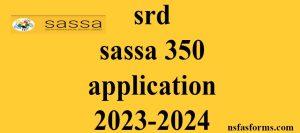 srd sassa 350 application 2023-2024