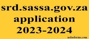 srd.sassa.gov.za application 2023-2024