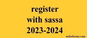 register with sassa 2023-2024