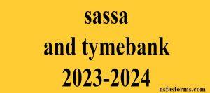 sassa and tymebank 2023-2024