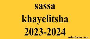 sassa khayelitsha 2023-2024