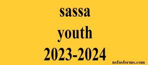 sassa youth 2023-2024