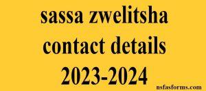 sassa zwelitsha contact details 2023-2024