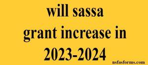 will sassa grant increase in 2023-2024