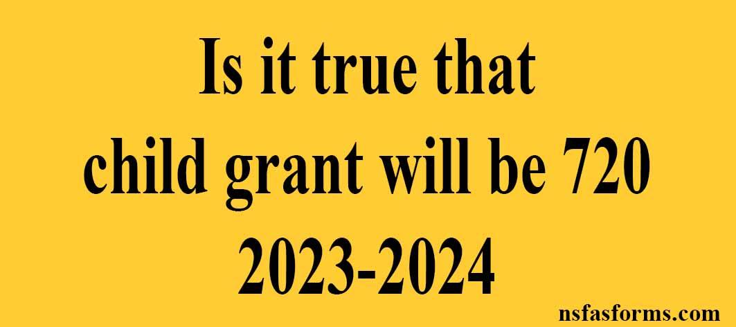 Is It True That Child Grant Will Be 720 2023 2024   Is It True That Child Grant Will Be 720 2023 2024 