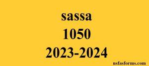 sassa 1050 2023-2024